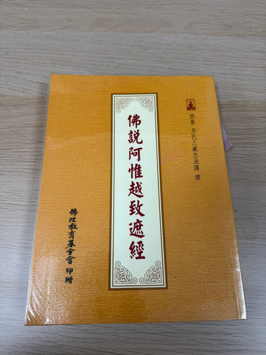 佛說阿惟越致遮經（A3）