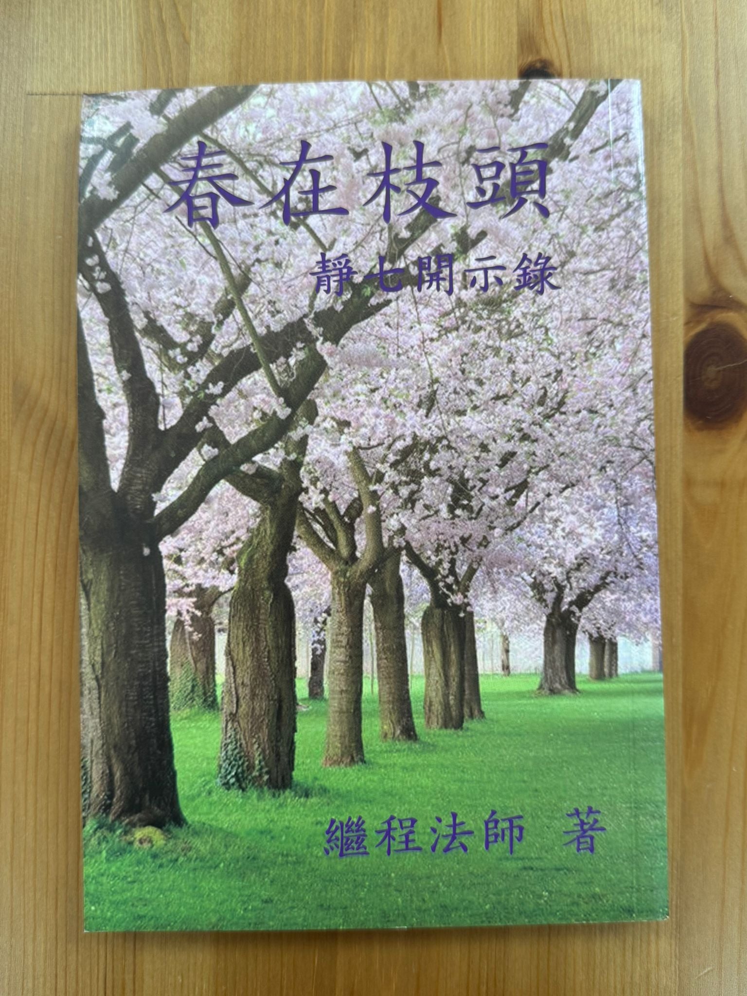 春在枝頭 靜七開示錄（B20)