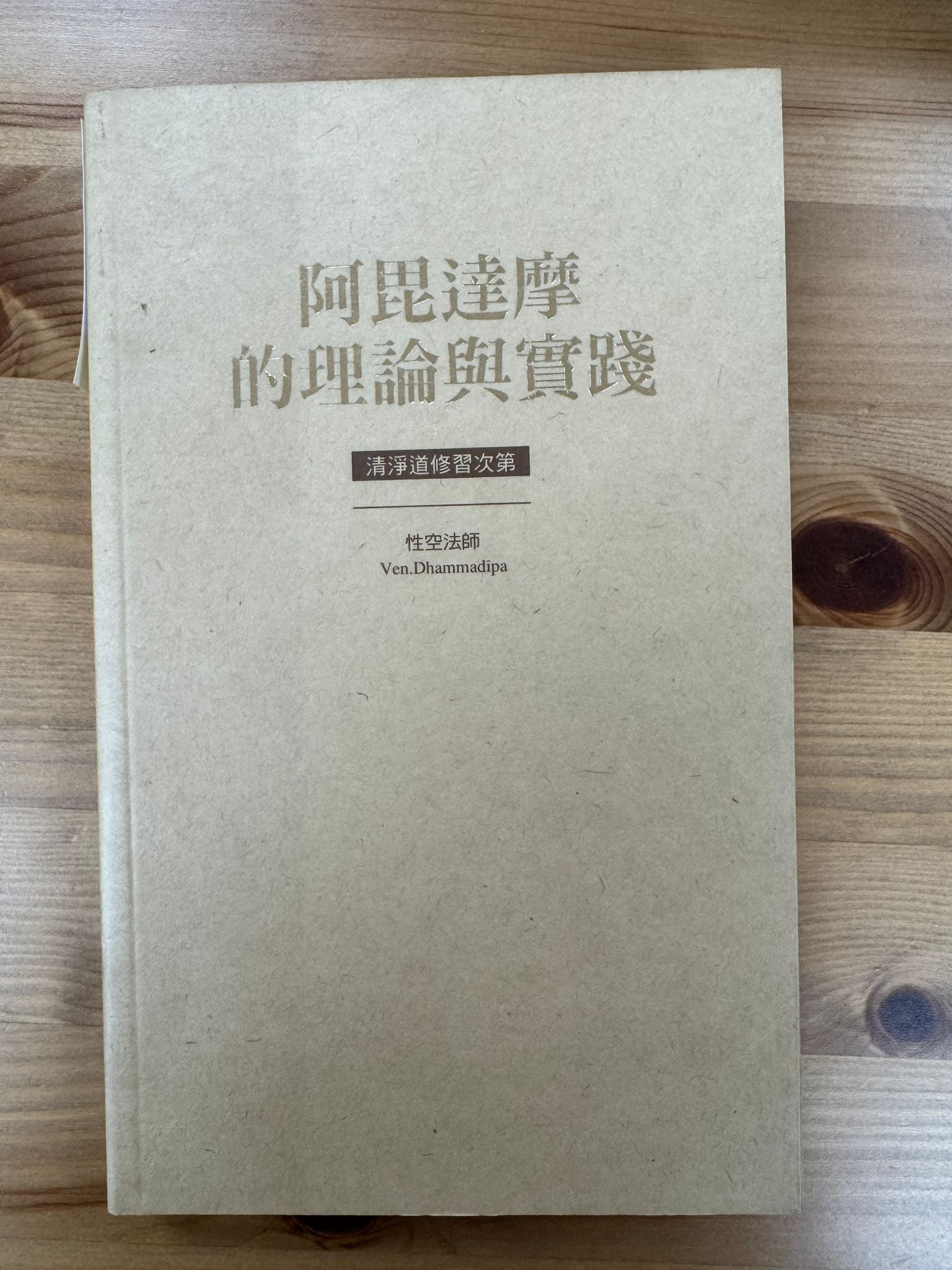 阿毘達摩的理論與實踐（C37)
